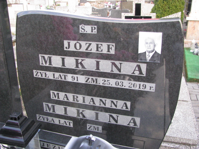 Marianna Mikina 1931 Jeżów - Grobonet - Wyszukiwarka osób pochowanych