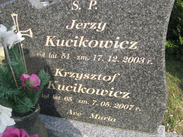 Jerzy Kucikowicz Jeżów - Grobonet - Wyszukiwarka osób pochowanych