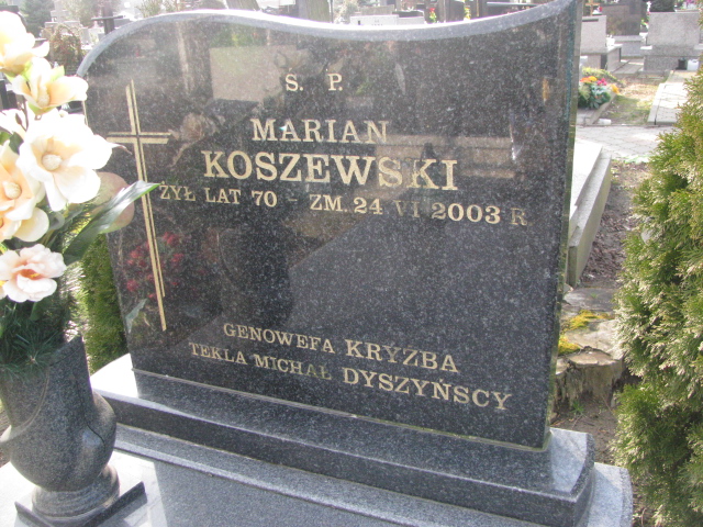 Leokadia Koszewska 1936 Jeżów - Grobonet - Wyszukiwarka osób pochowanych