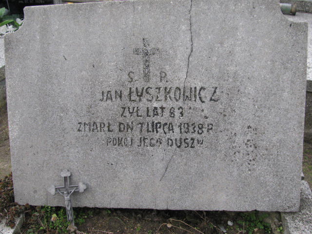 Jan Łyszkowicz Jeżów - Grobonet - Wyszukiwarka osób pochowanych
