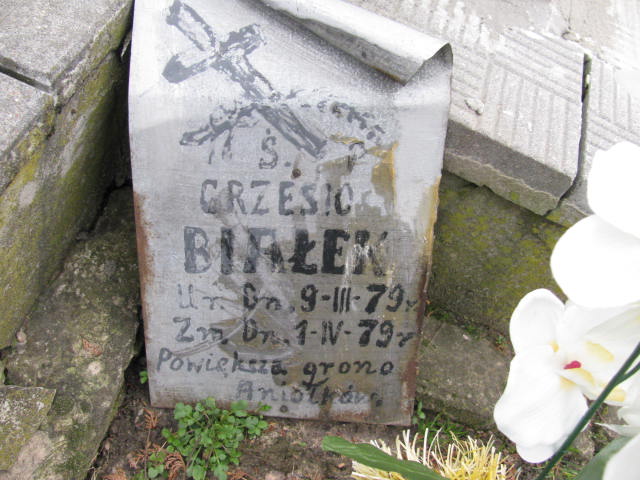Grzegorz Białek 1979 Jeżów - Grobonet - Wyszukiwarka osób pochowanych